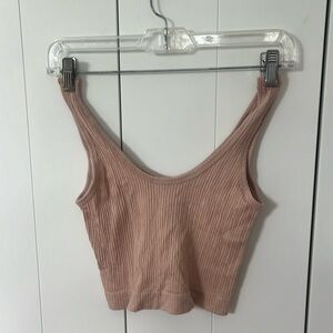 Urban Outfitters Cropped Rose Tank